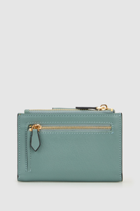 Leather Medium Tab Wallet