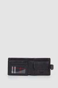 RFID Leather Tab Wallet