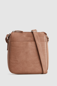 Zip Expandable Crossbody Bag