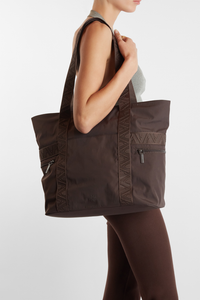 Gia Large Nylon Tote Bag