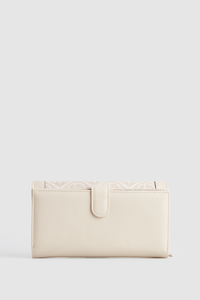 Jacquard Large Clutch Wallet