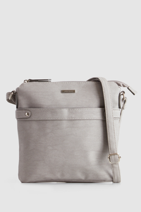 Linen Crossbody Bag