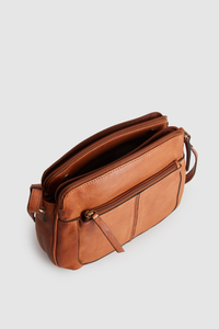 Sia Leather Crossbody Bag