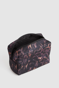 Leopard Nylon Cosmetic Pouch