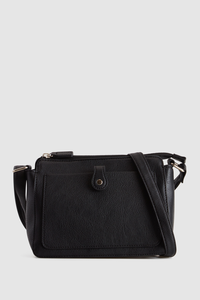 Tab Pocket Crossbody Bag