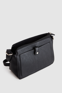 Tab Pocket Crossbody Bag