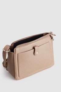 Tab Pocket Crossbody Bag