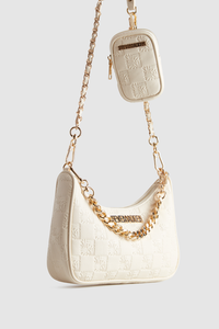 Vital Emboss Crossbody Bag