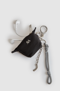 Nylon Pouch Handbag Charm