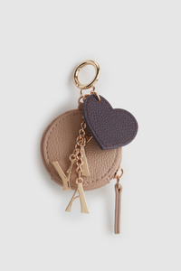 Zip Pouch Handbag Charm