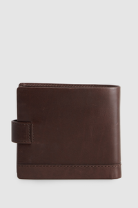 Leather Tab Wallet