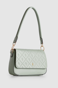 Embossed Shoulder Bag