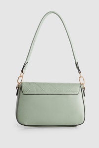 Embossed Shoulder Bag