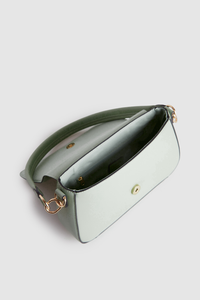 Embossed Shoulder Bag
