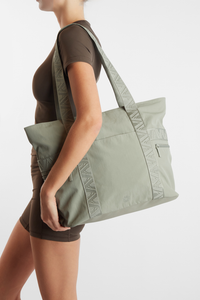Gia Large Nylon Tote Bag