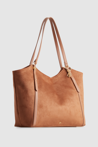 Iris Vegan Suede Tote Bag