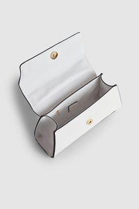 Belt Logo Top Handle Bag