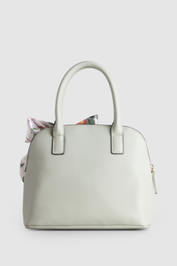 Floral Scarf Dome Bag