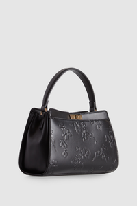 Posy Embossed Mini Tote Bag