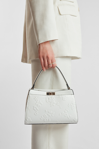 Posy Embossed Mini Tote Bag