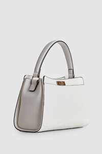 Posy Embossed Mini Tote Bag