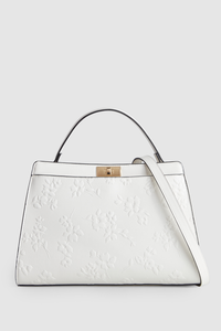Posy Embossed Tote Bag