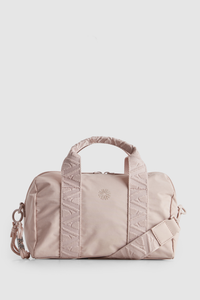 Gia Small Nylon Bowler Bag
