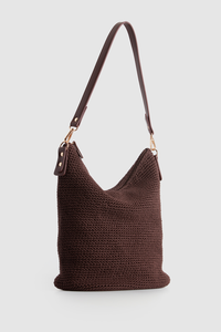 Rayon Crochet Bucket Bag