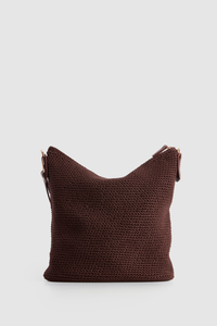 Rayon Crochet Bucket Bag