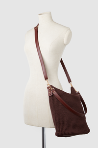 Rayon Crochet Bucket Bag