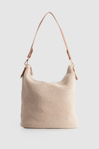 Rayon Crochet Bucket Bag