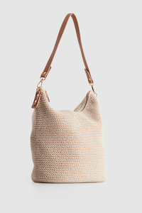 Rayon Crochet Bucket Bag