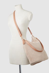 Rayon Crochet Bucket Bag