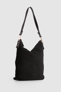 Rayon Crochet Bucket Bag