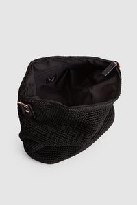 Rayon Crochet Bucket Bag
