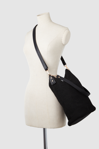 Rayon Crochet Bucket Bag