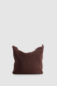 Rayon Crochet Crossbody Bag