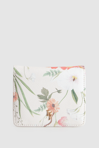 Floral Press Stud Wallet