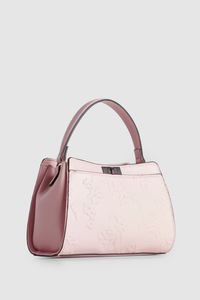 Posy Embossed Mini Tote Bag