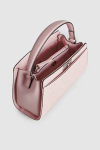 Posy Embossed Mini Tote Bag