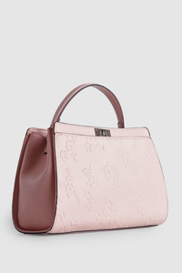 Posy Embossed Tote Bag