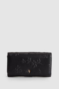 Posy Embossed Large Clutch