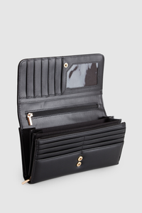 Posy Embossed Large Clutch