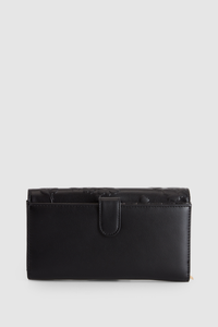 Posy Embossed Large Clutch