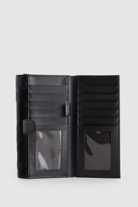 Posy Embossed Large Clutch