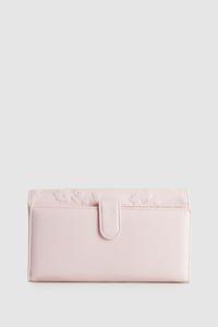 Posy Embossed Large Clutch