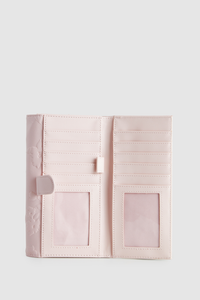 Posy Embossed Large Clutch