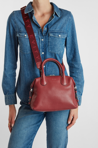 Grace Leather Midi Tote Bag