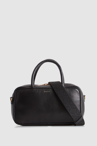 Charli Leather Bowling Bag