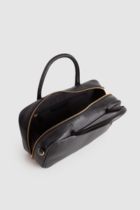 Charli Leather Bowling Bag